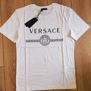 Versace New With Tags White Casual T-shirt